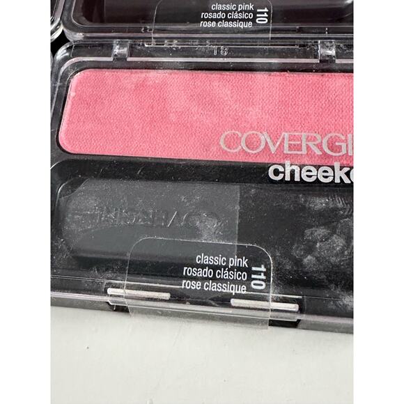 COVERGIRL Lot of 4 Cheekers Blush classic pinkcolor 110 .12 oz - Picture 2 of 4